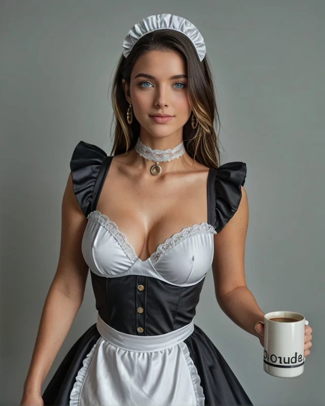 NOVA - Robot Maid — adult fictional robot portrait